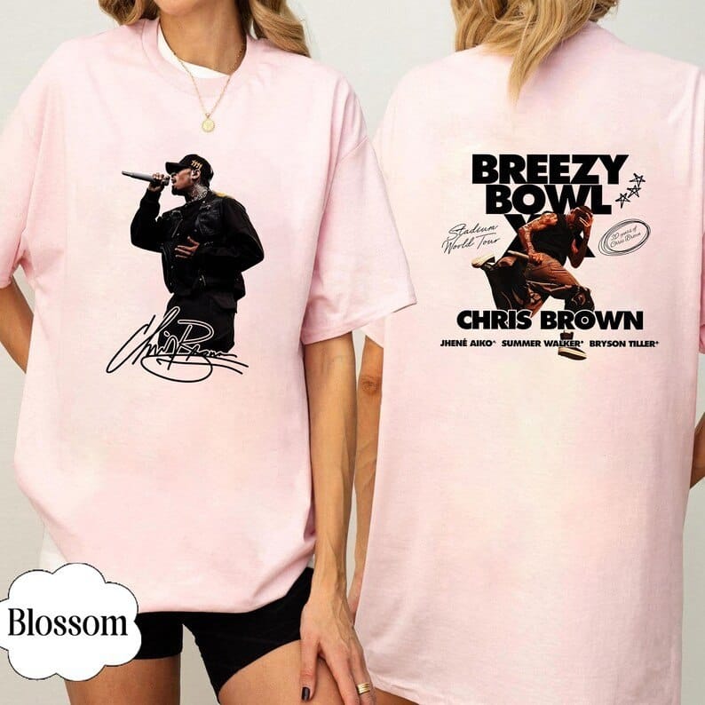 Breezy Bowl Tour Tee — Blossom